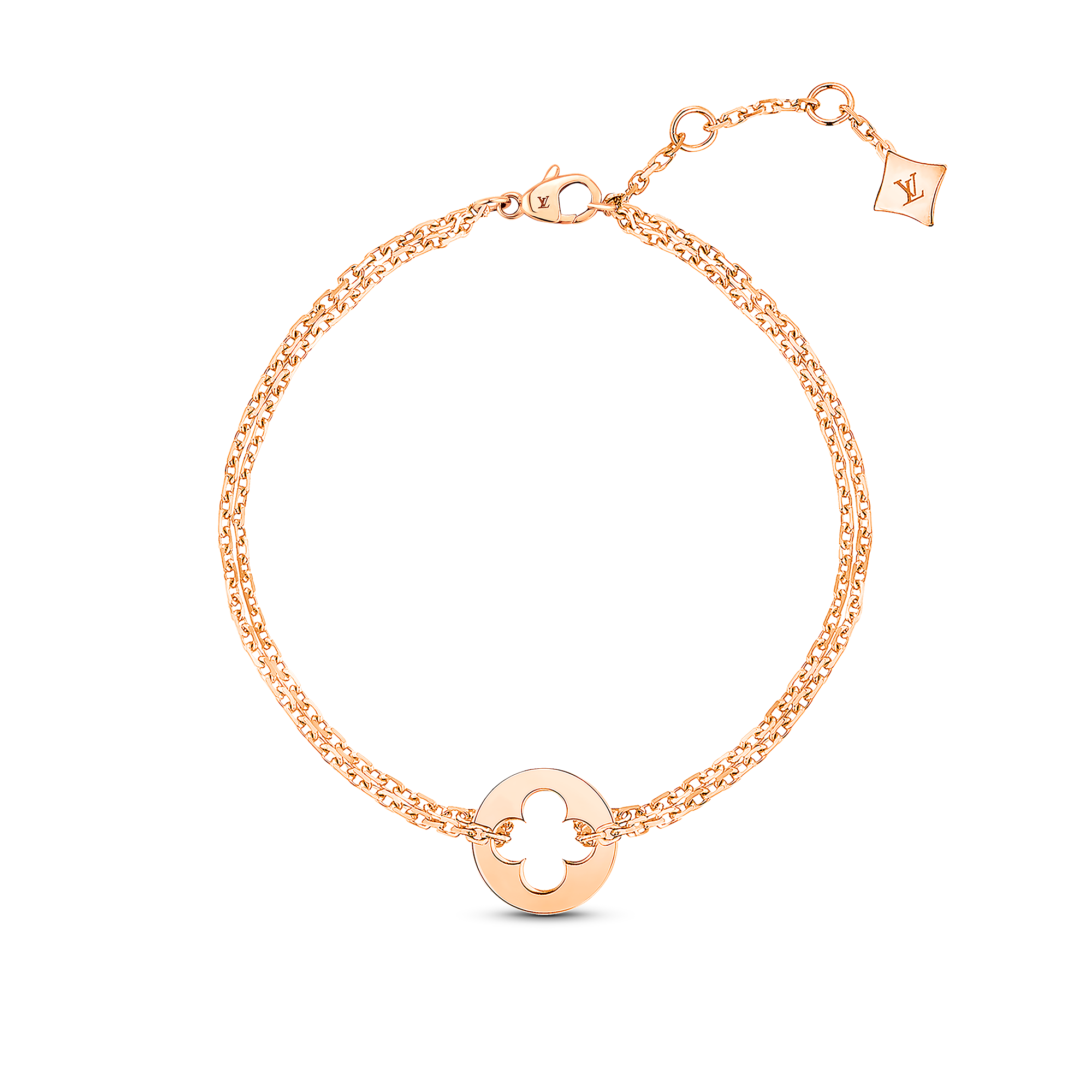 Louis vuitton clearance gold chain bracelet